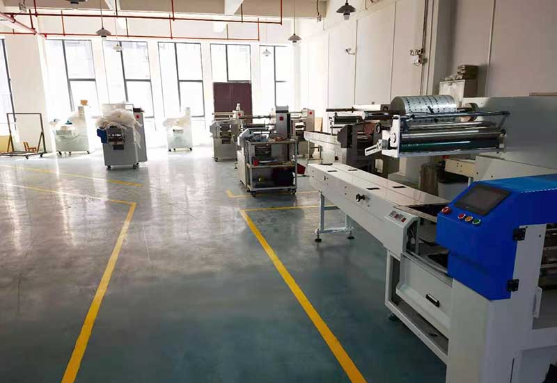 包裝機生產(chǎn)車間